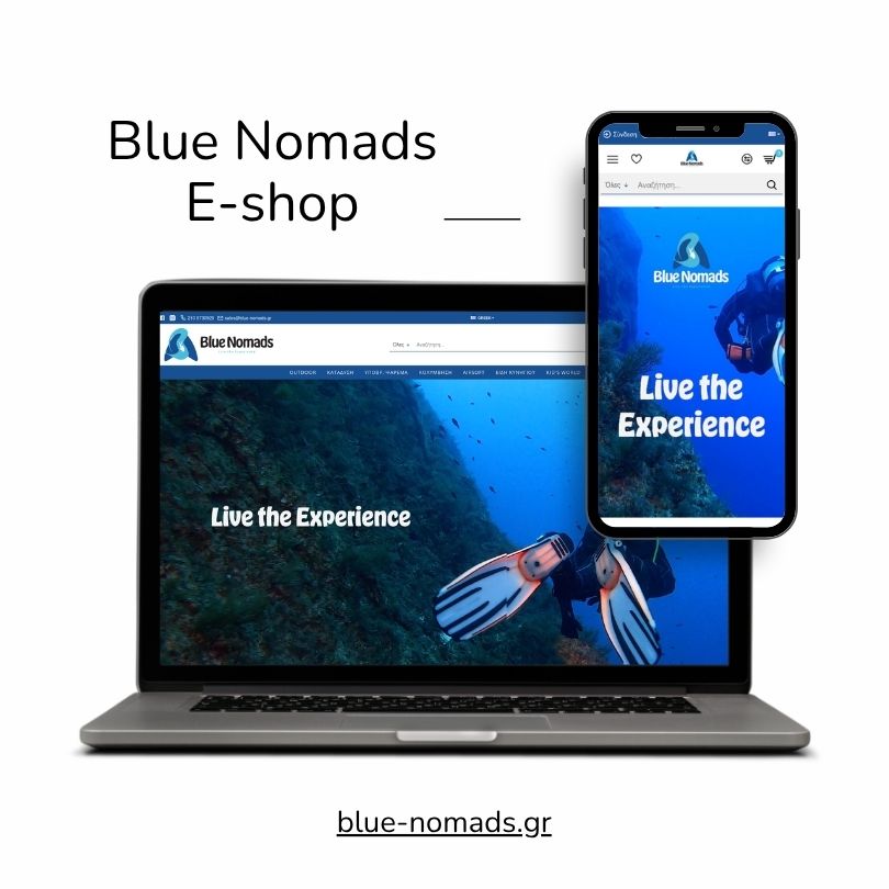 Blue Nomads mockup